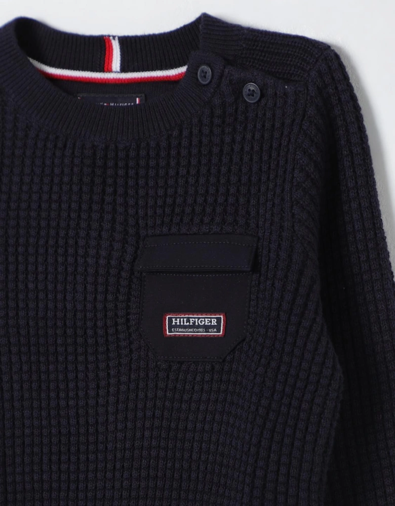 Baby Waffle Knit Sweater