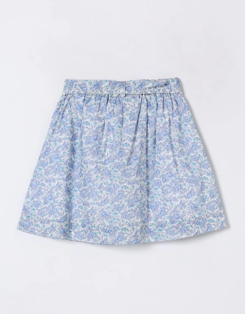 Floral Print ALine Skirt