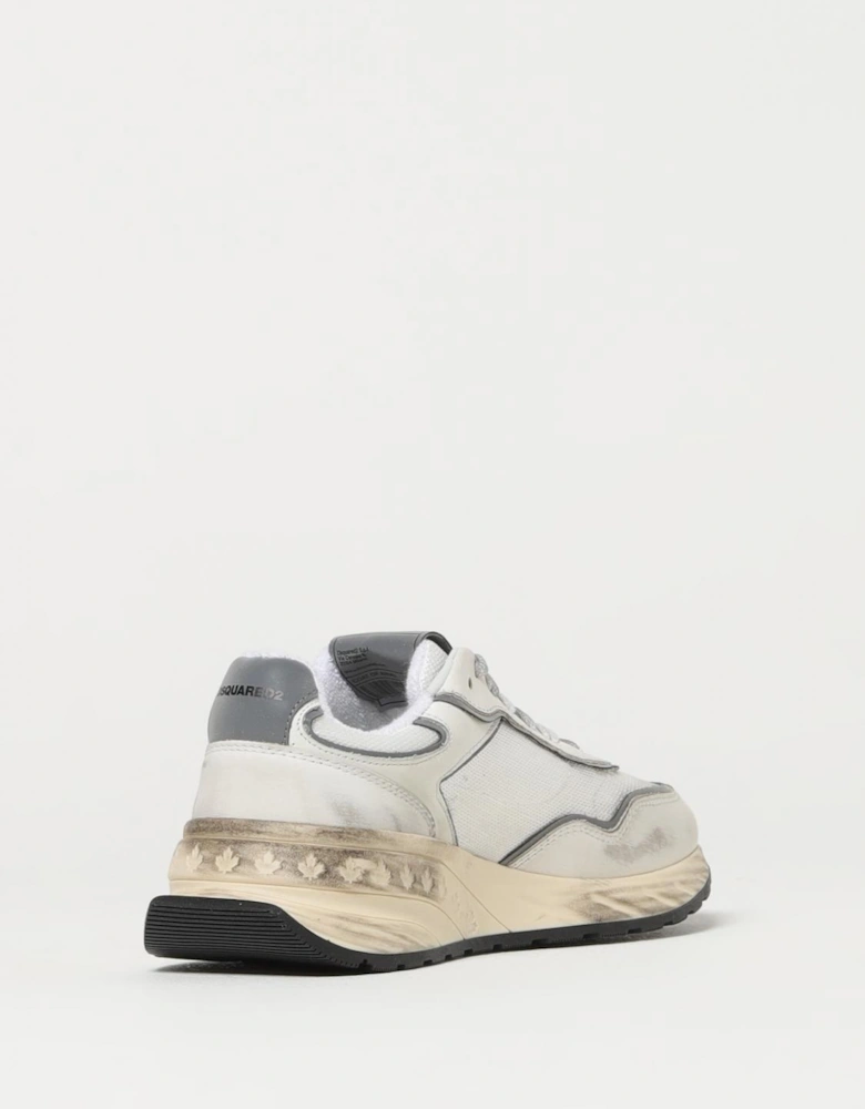 551 Distressed Leather Sneakers