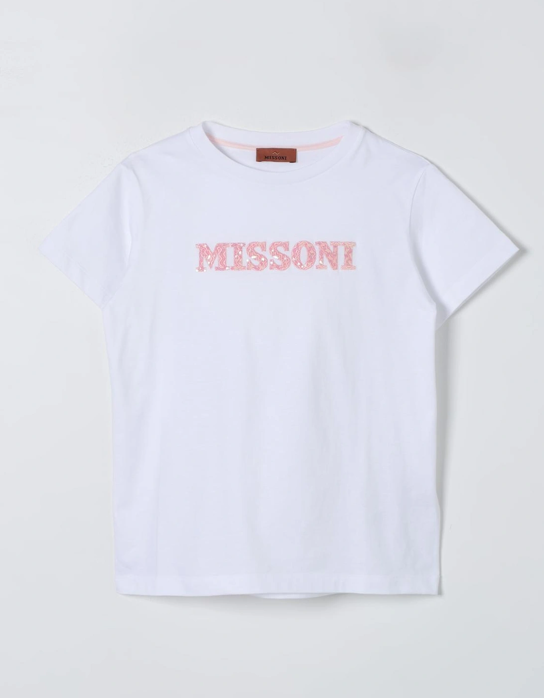 Kids TShirt Pink Logo Embroidered, 5 of 4