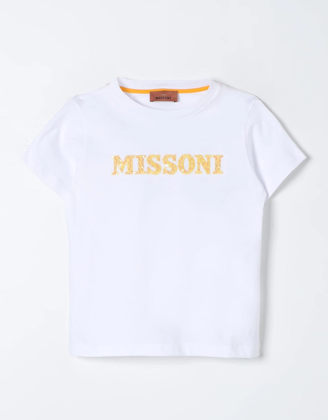 Kids TShirt Pink Logo Embroidered