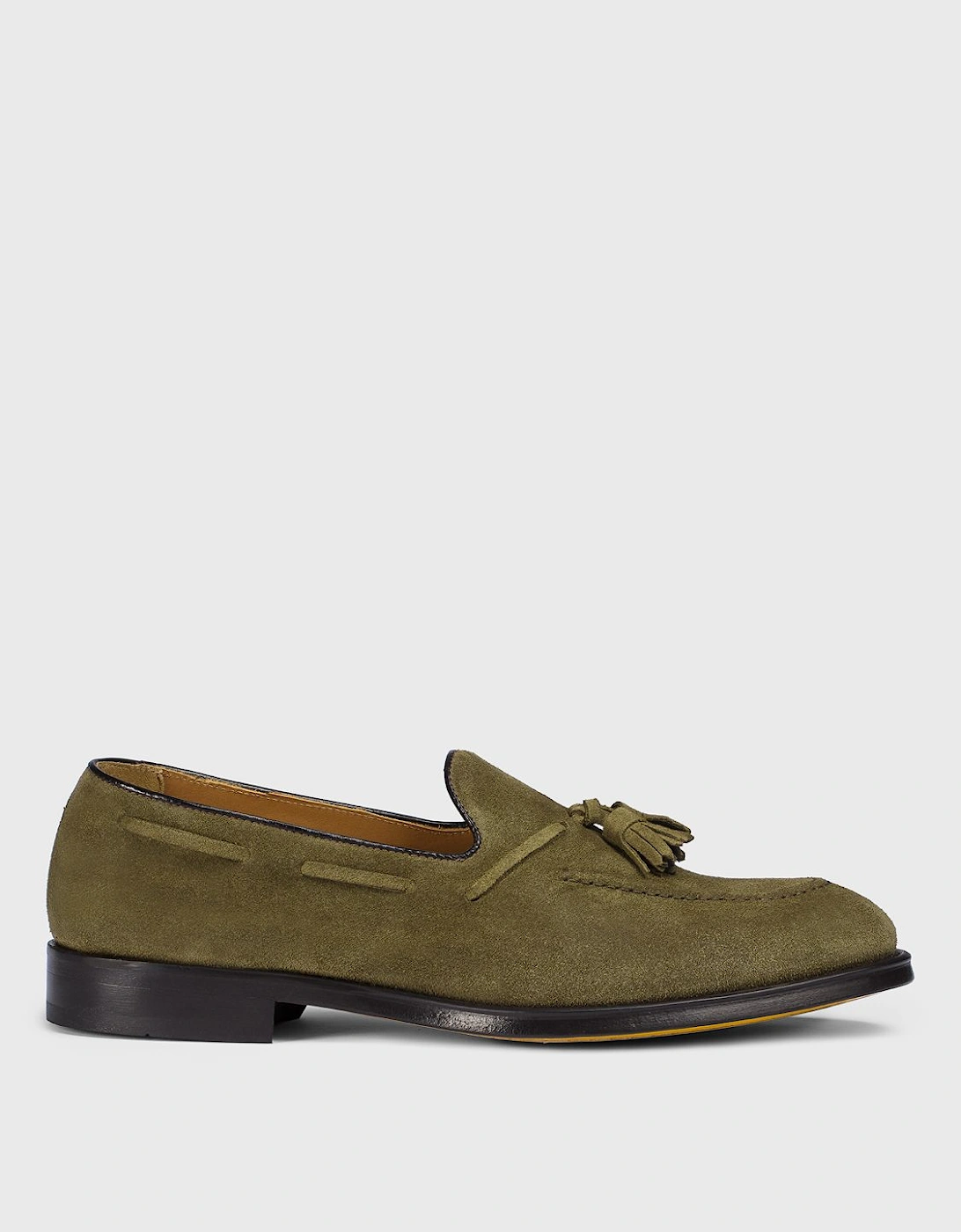 Suede Leather Tassel Loafers