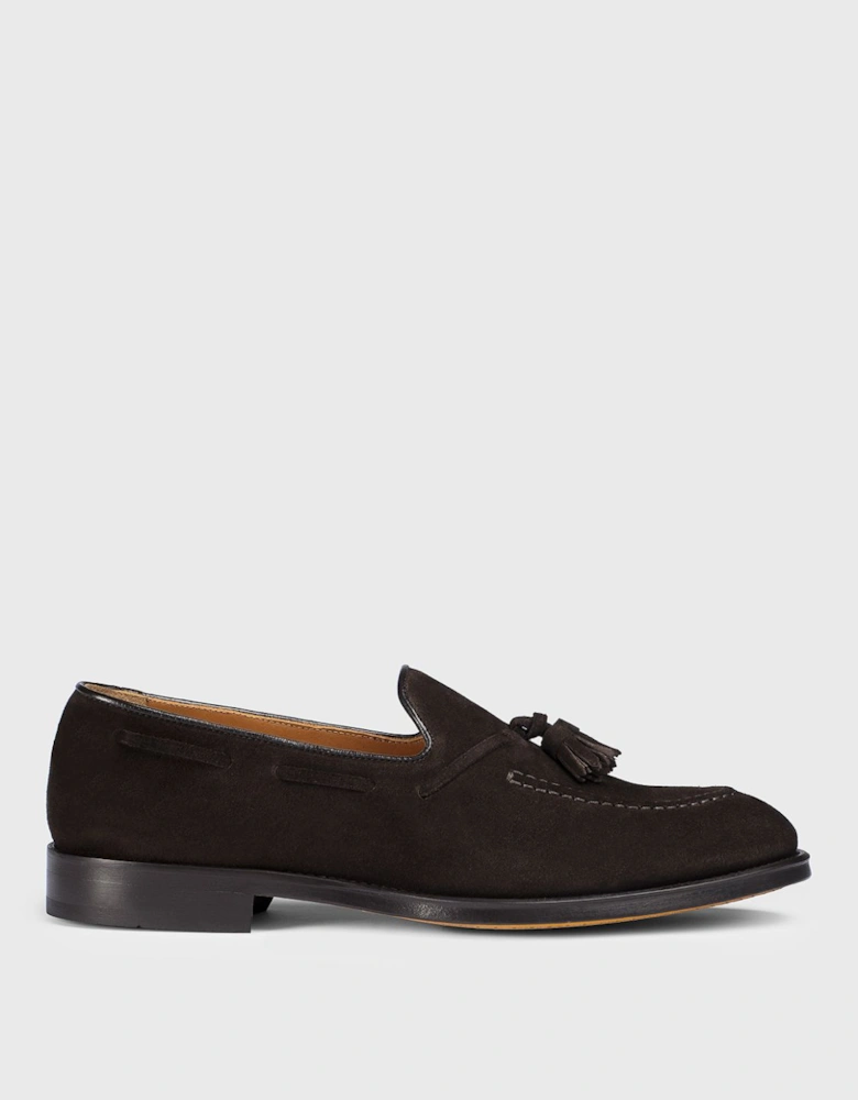 Suede Leather Tassel Loafers
