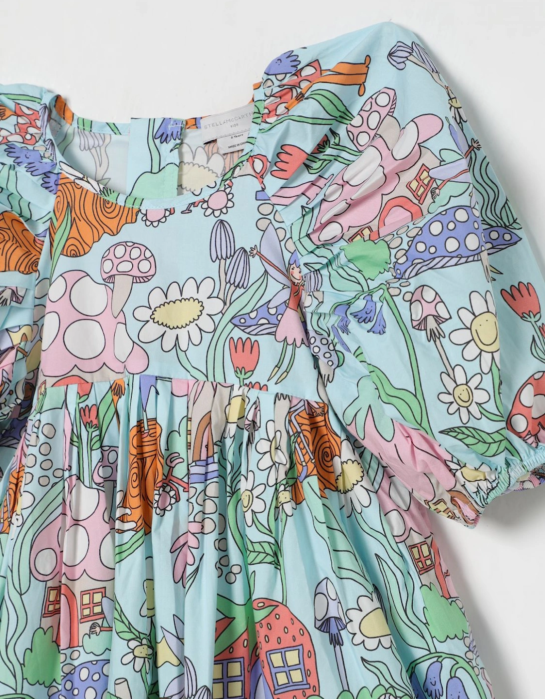 Fairy Garden Puff Sleeve Dress