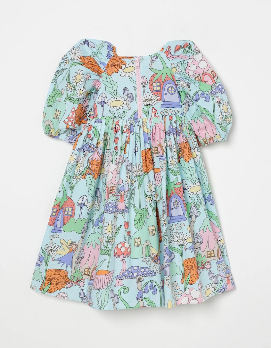 Fairy Garden Puff Sleeve Dress