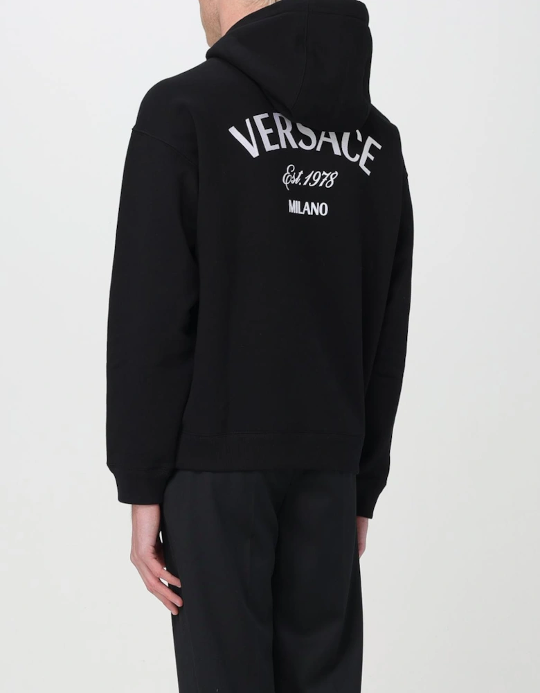 Curved Hemline Hoodie