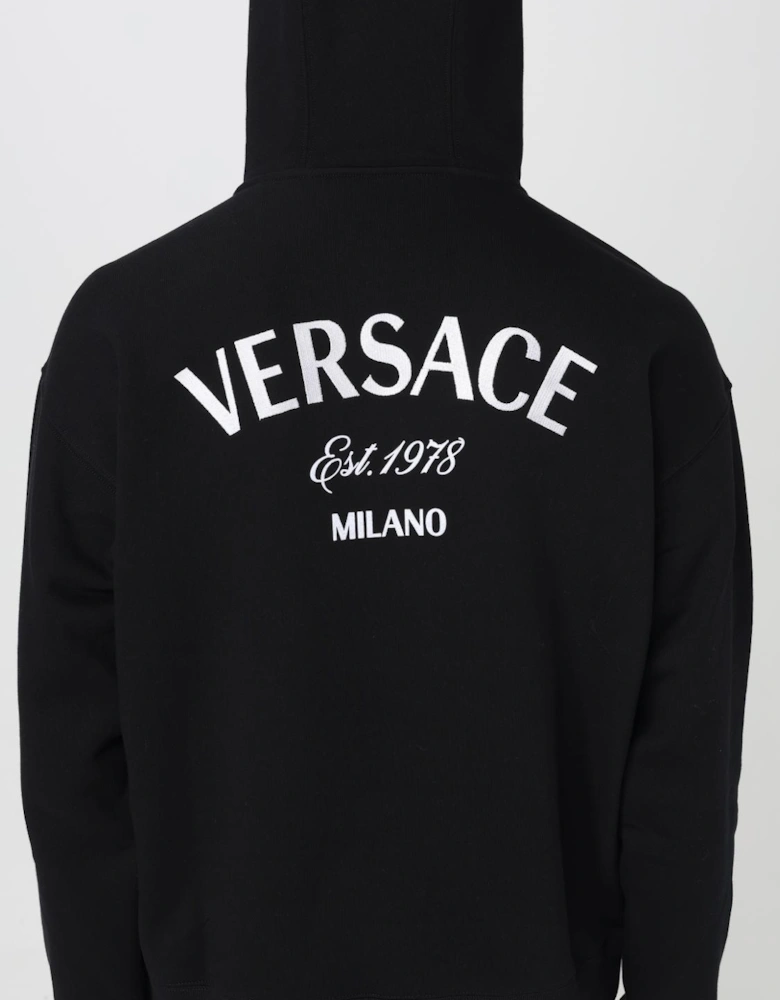 Curved Hemline Hoodie