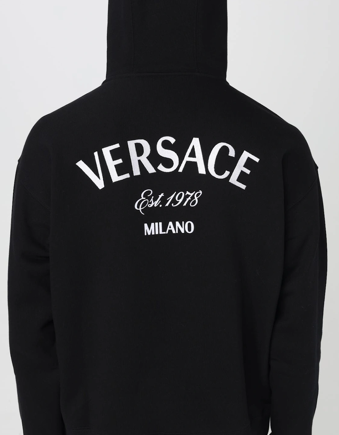 Curved Hemline Hoodie