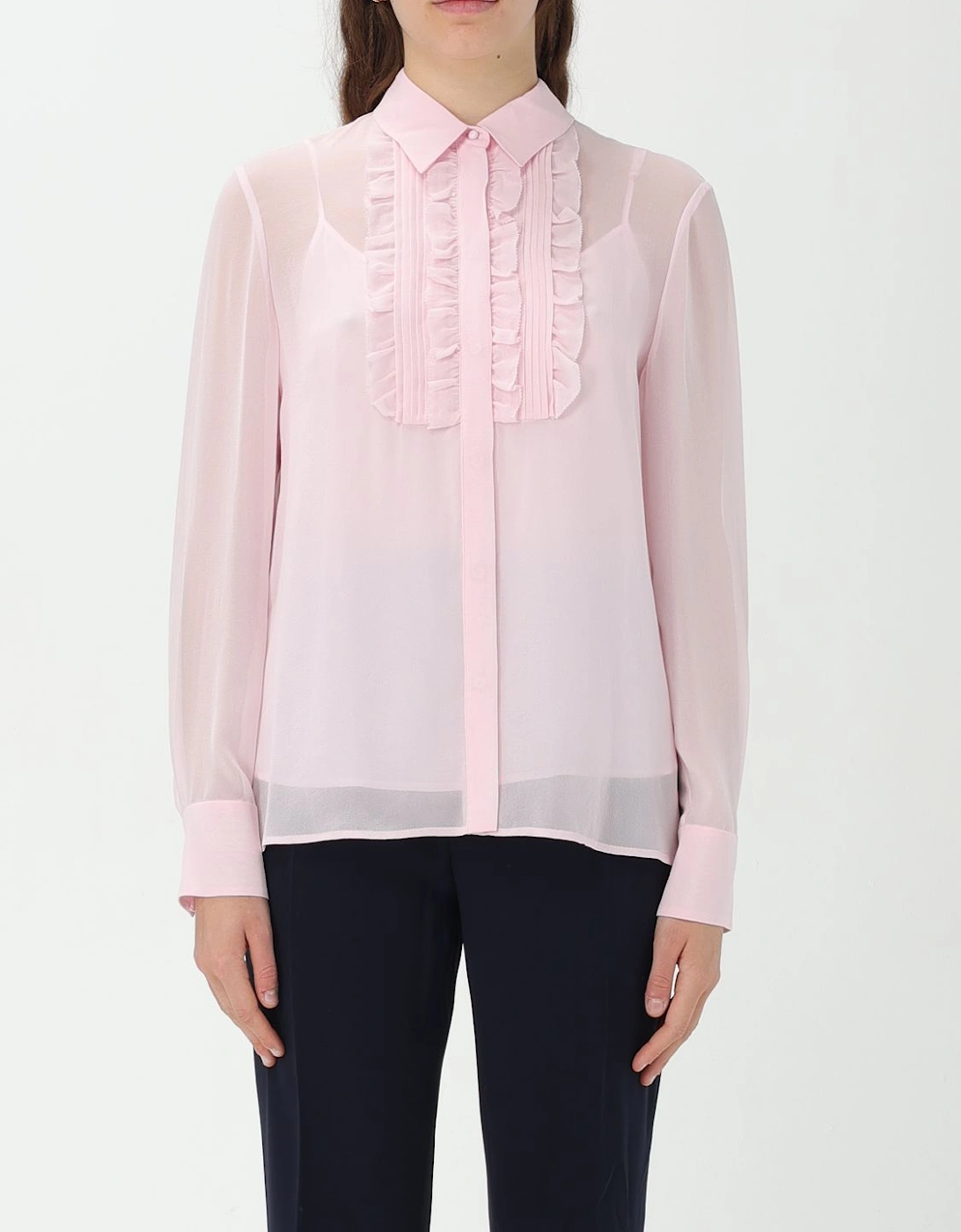 Silk Pleated Blouse, 2 of 1