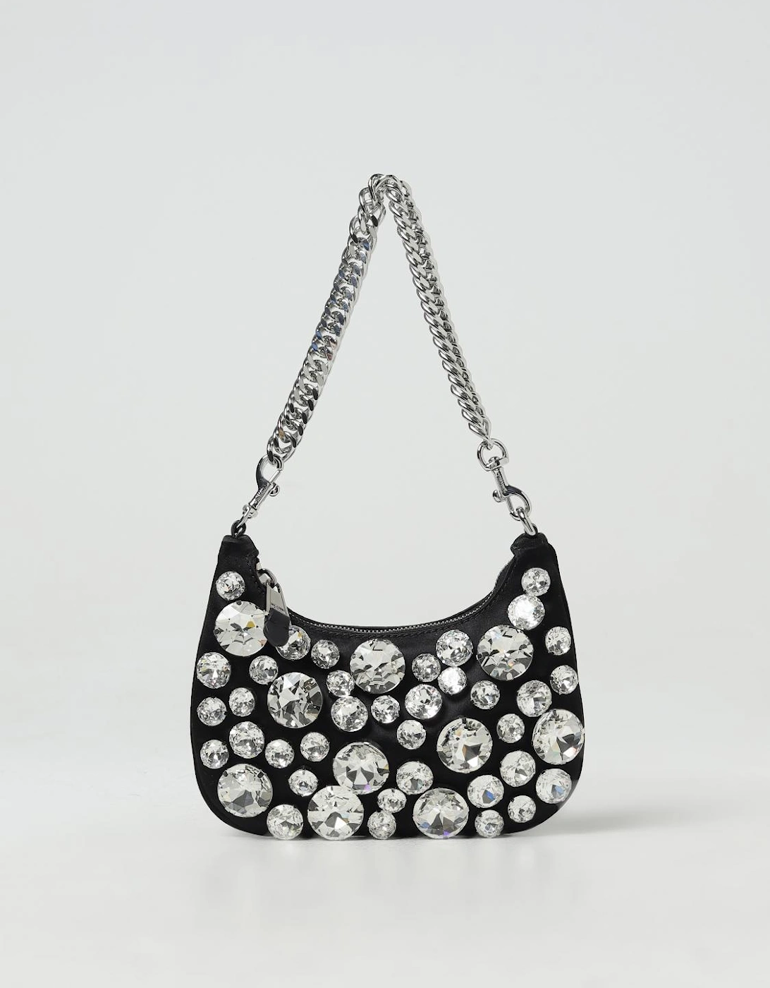 CrystalEmbellished Satin Clutch, 5 of 4
