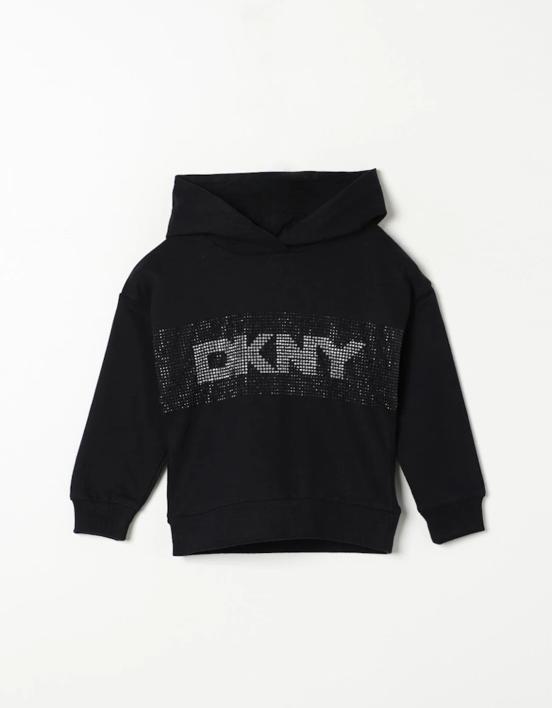 Girls Rhinestone Hoodie