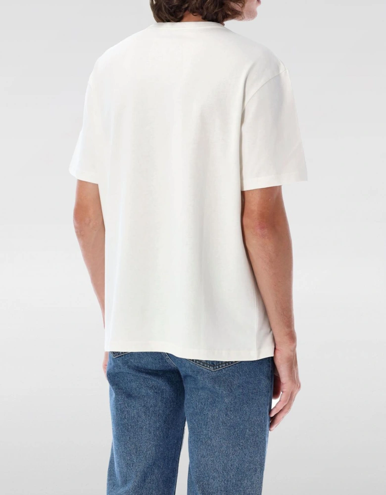 Classic Short Sleeve T-Shirt with Crew Neck and Straight Hem