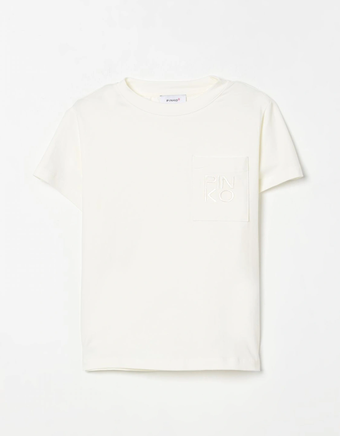 Kids Pocket Tee Embroidered Logo