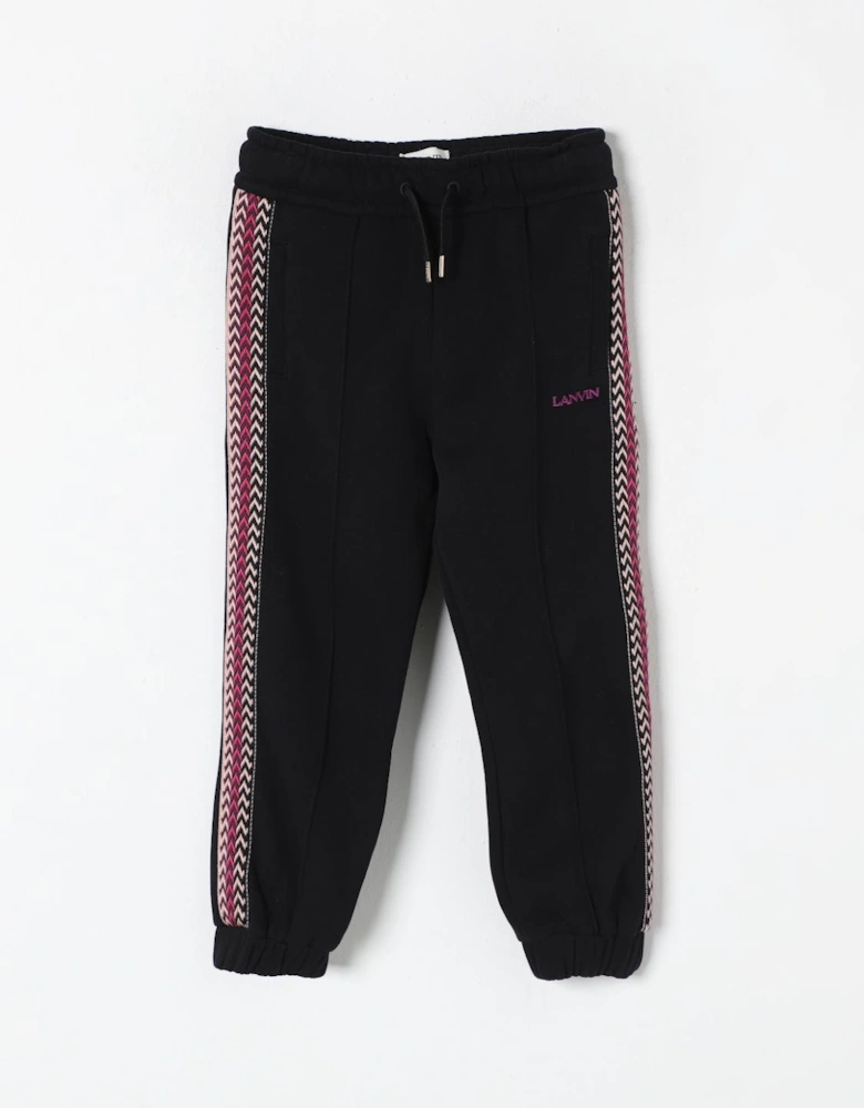 Kids Joggers with Side Stripes