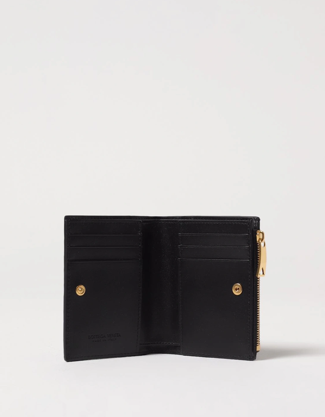 Intrecciato Zip Around Wallet