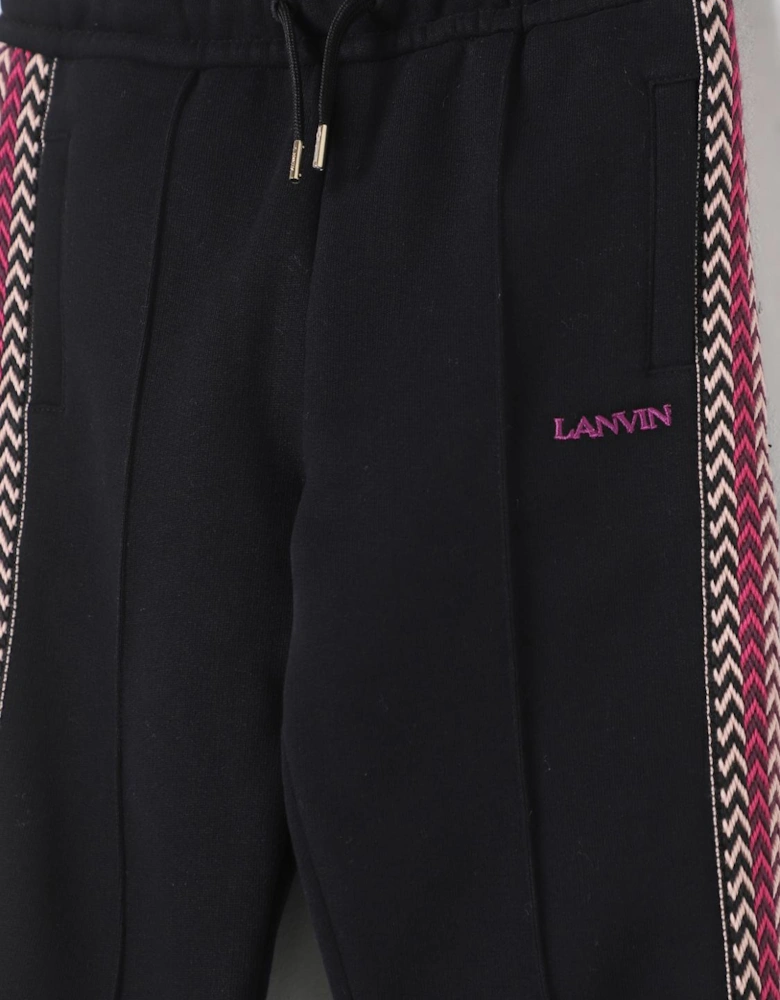 Kids Joggers with Side Stripes