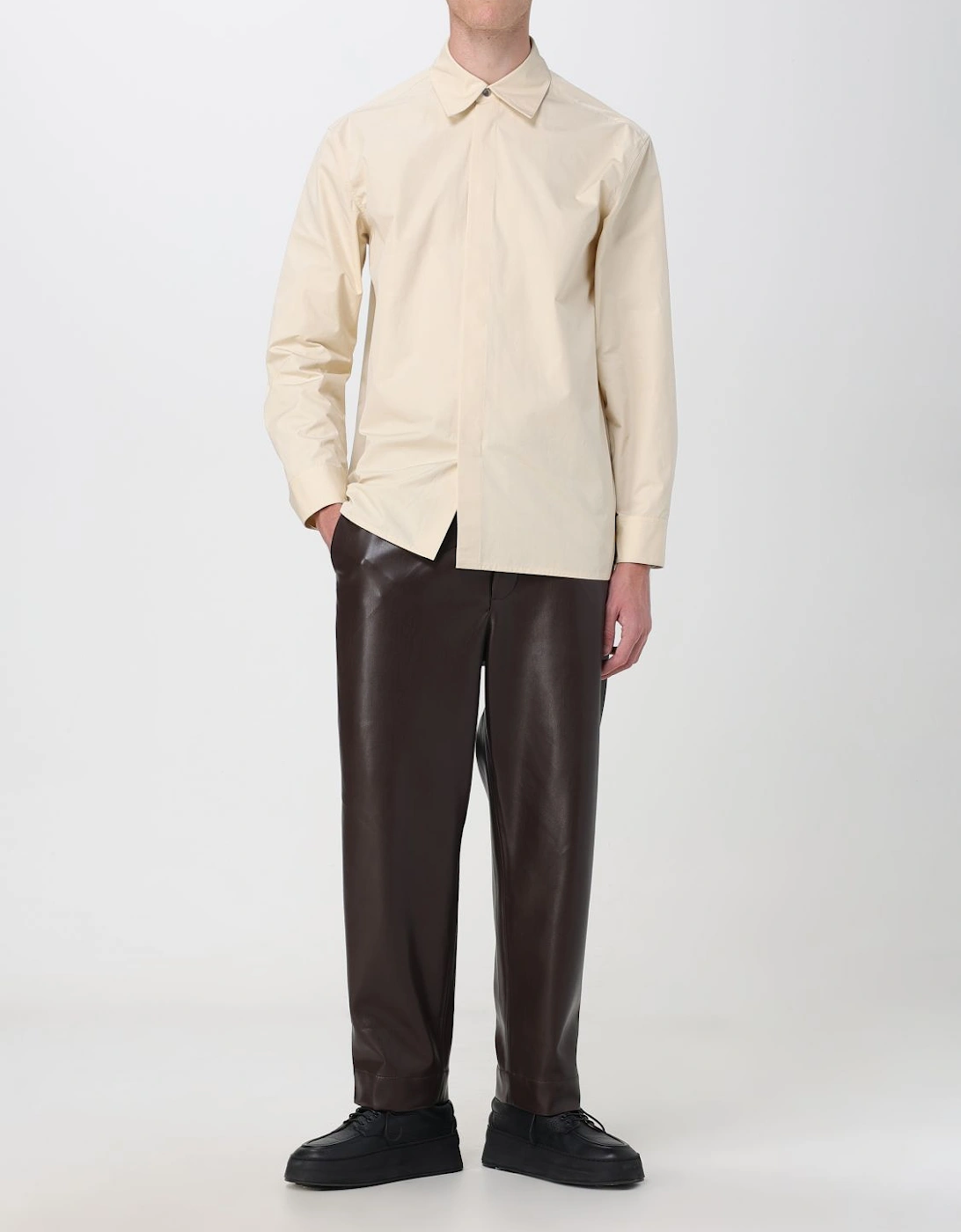 Relaxed Fit Cotton Shirt
