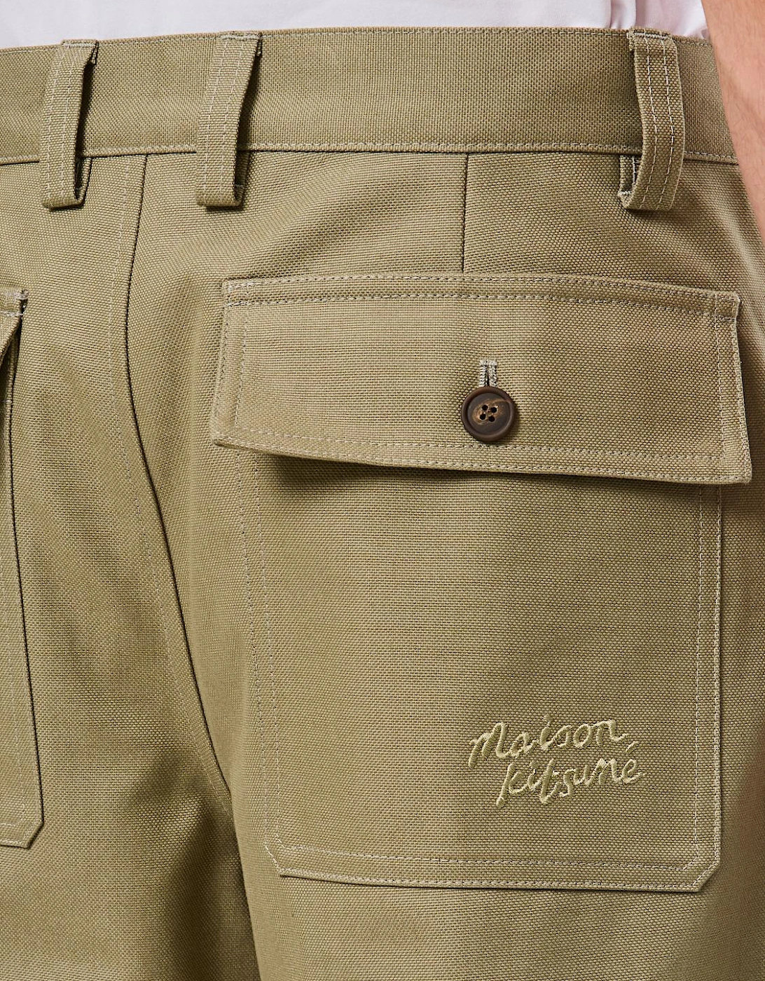 Relaxed Fit Cotton Pants