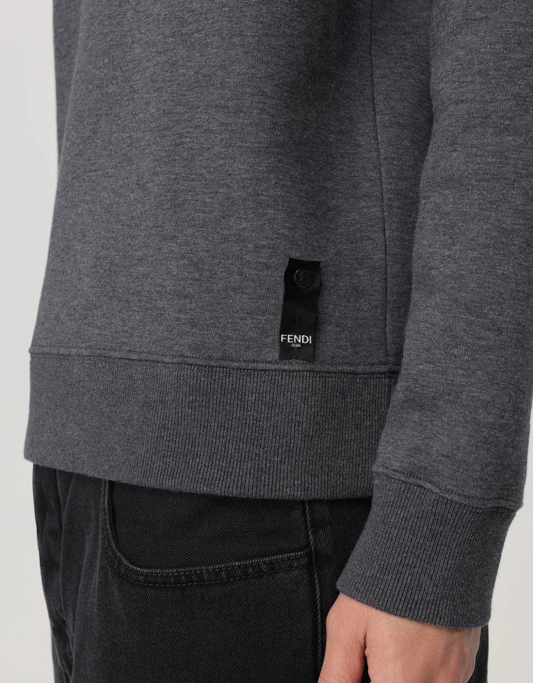 Crewneck Sweatshirt Embroidered Logo