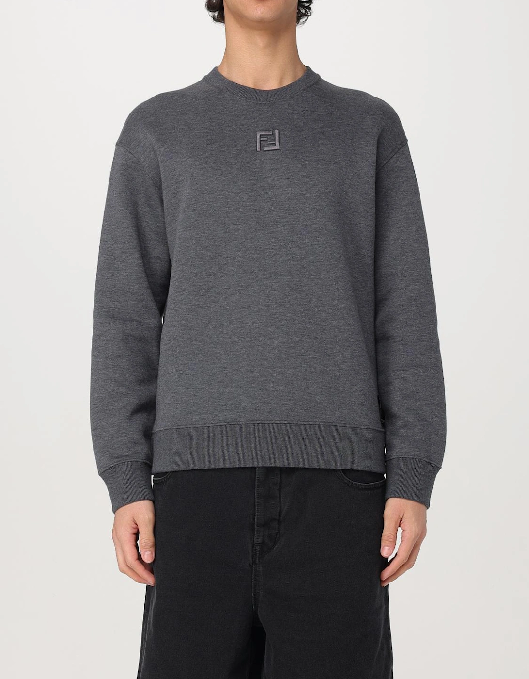 Crewneck Sweatshirt Embroidered Logo, 6 of 5
