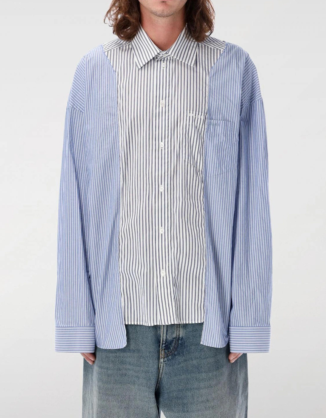 Panel Design Striped Shirt, 4 of 3