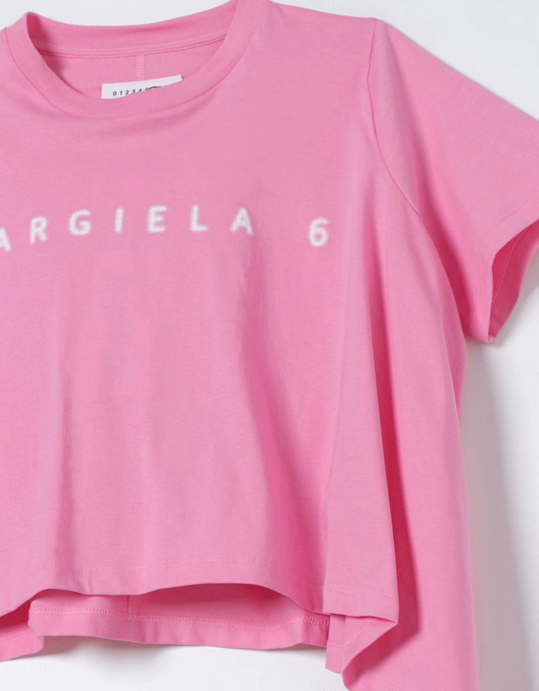 Cropped TShirt Asymmetric Hem
