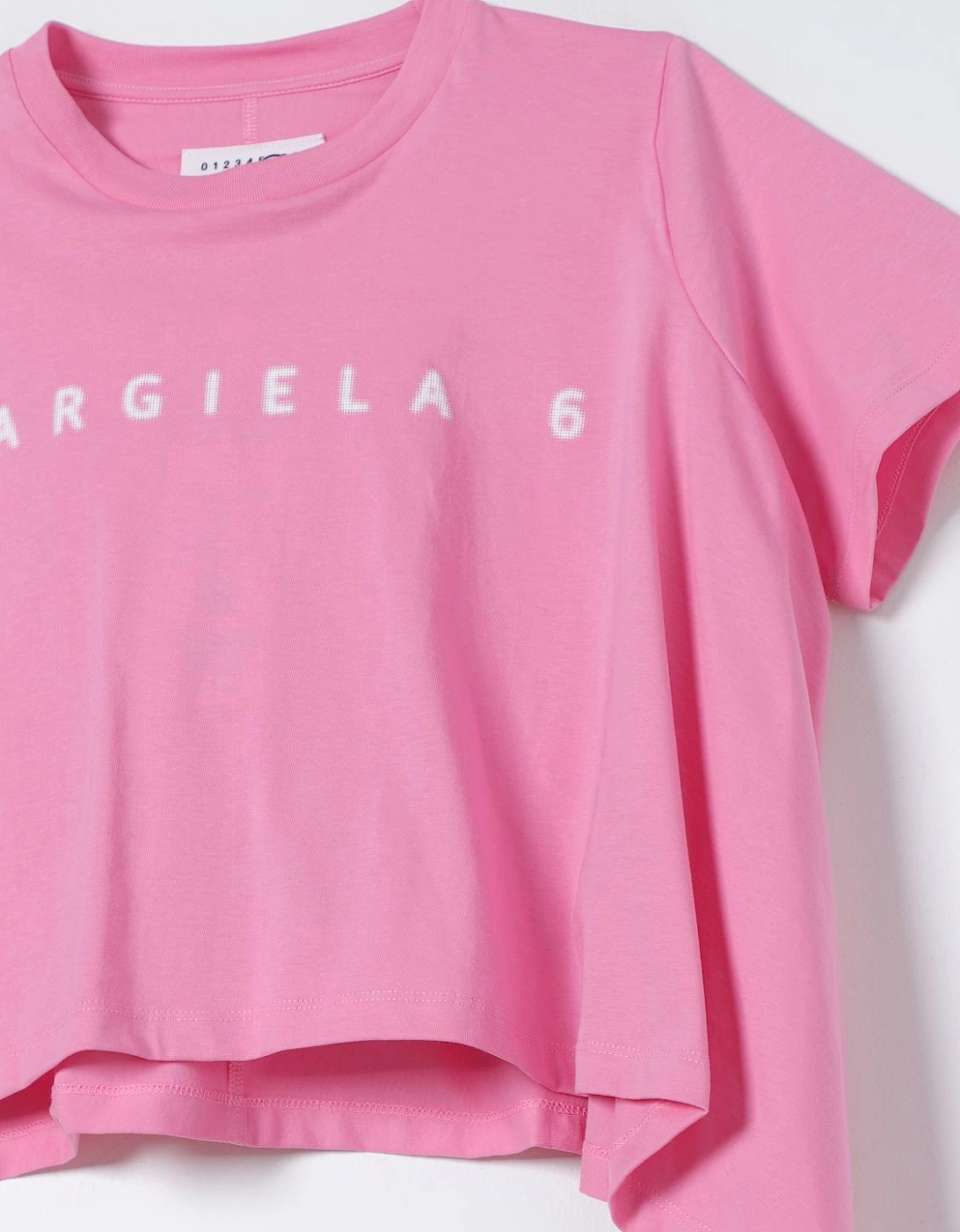 Cropped TShirt Asymmetric Hem