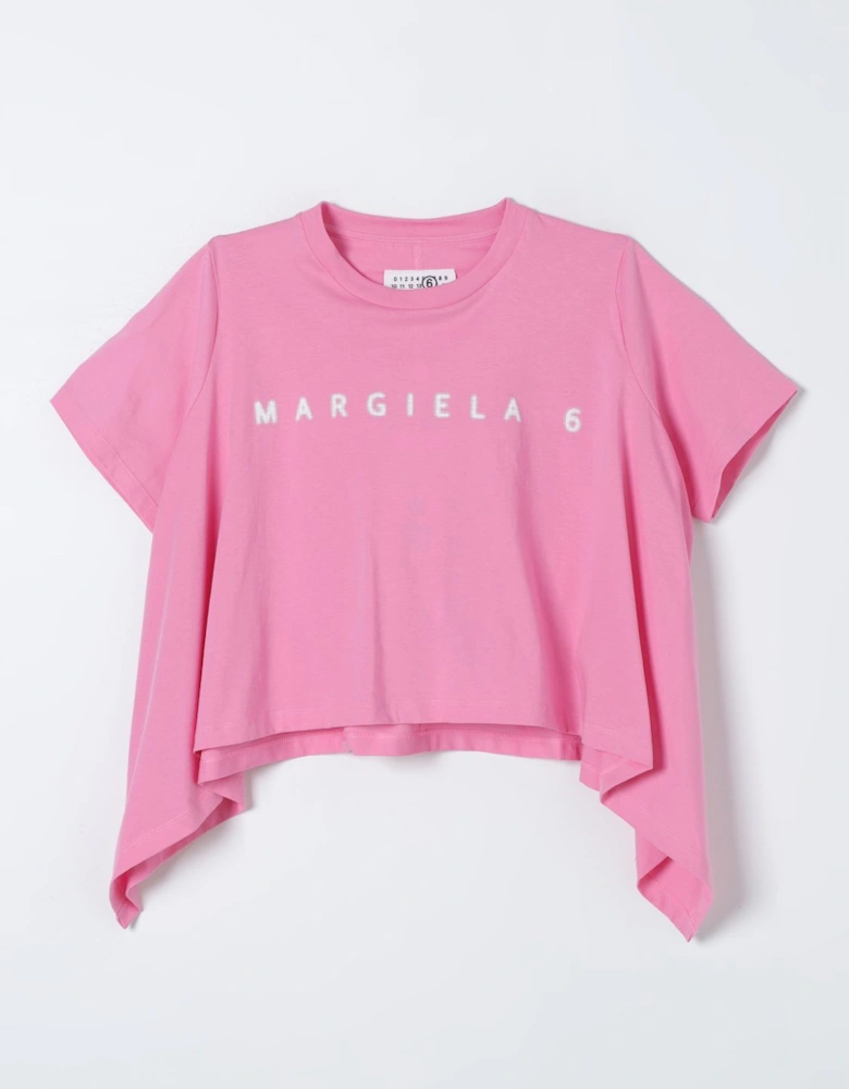 Cropped TShirt Asymmetric Hem