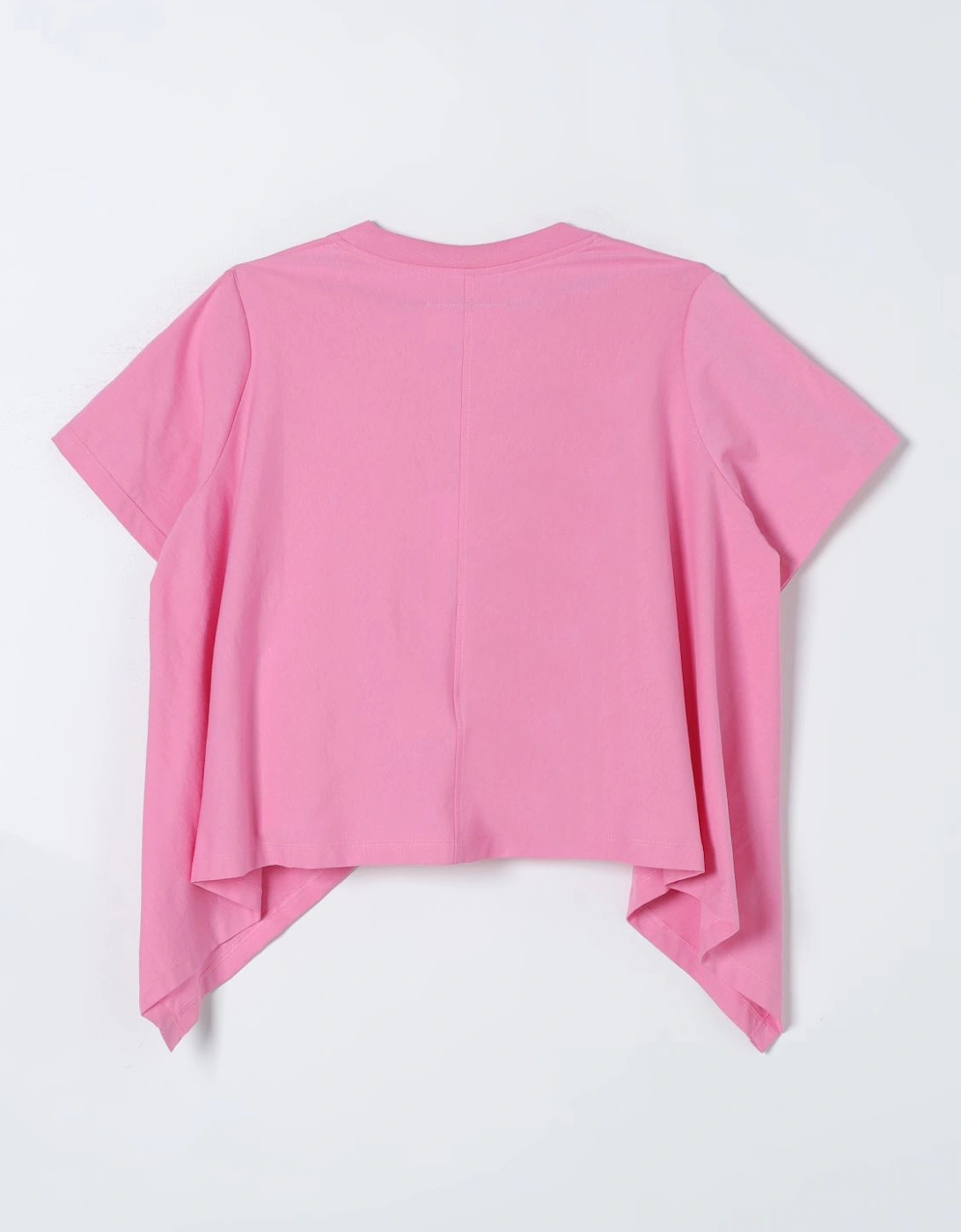 Cropped TShirt Asymmetric Hem