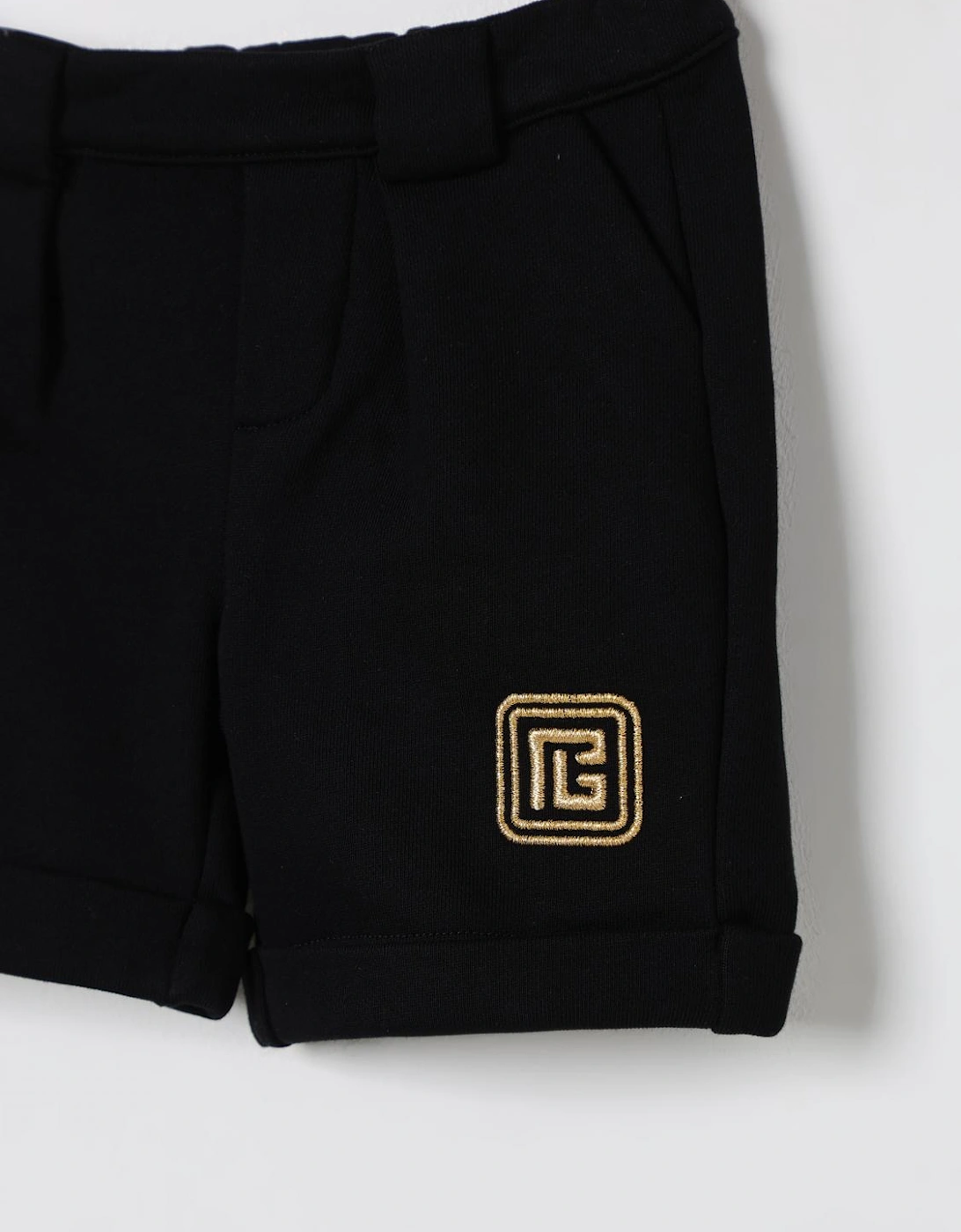 Kids Shorts Gold Logo