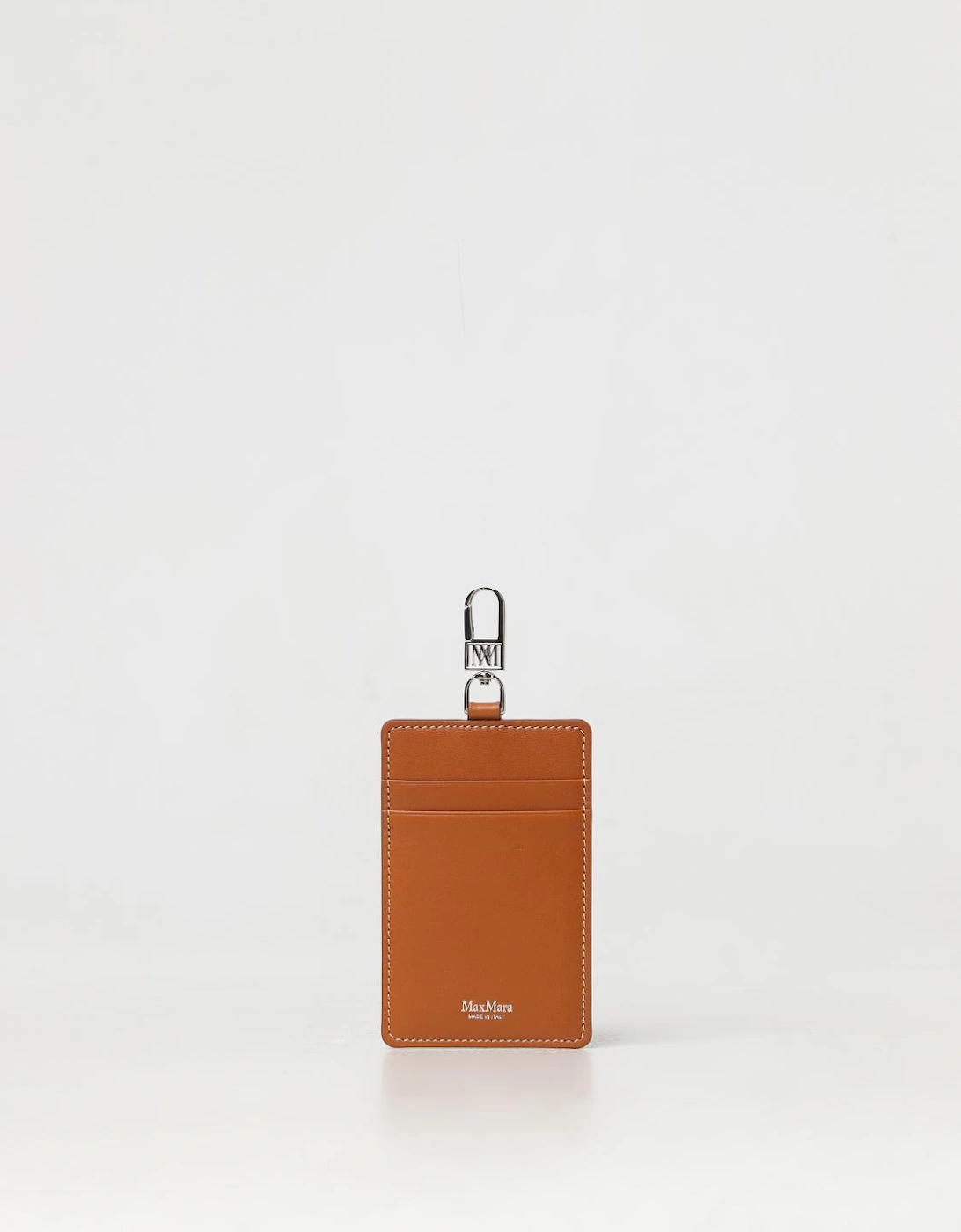Leather Card Holder with Clip