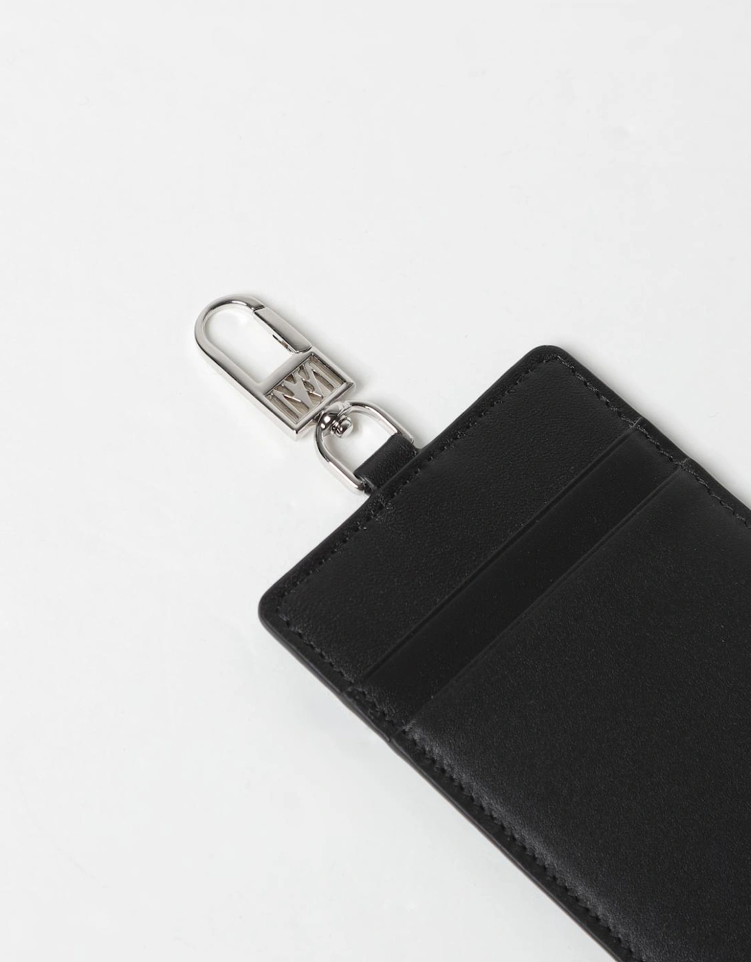 Leather Card Holder with Clip