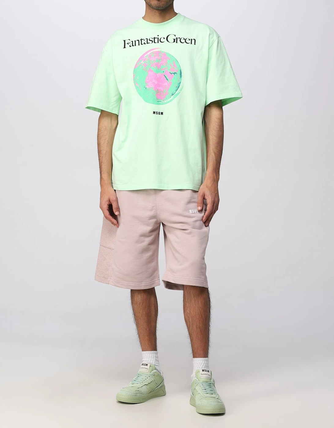 Panelled Sweatshorts
