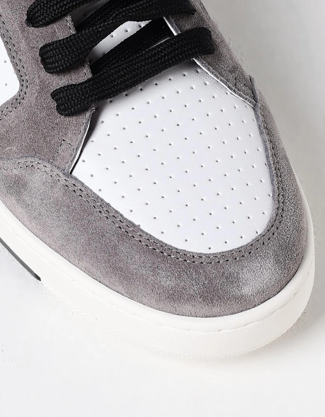 LowTop Leather Suede Sneakers