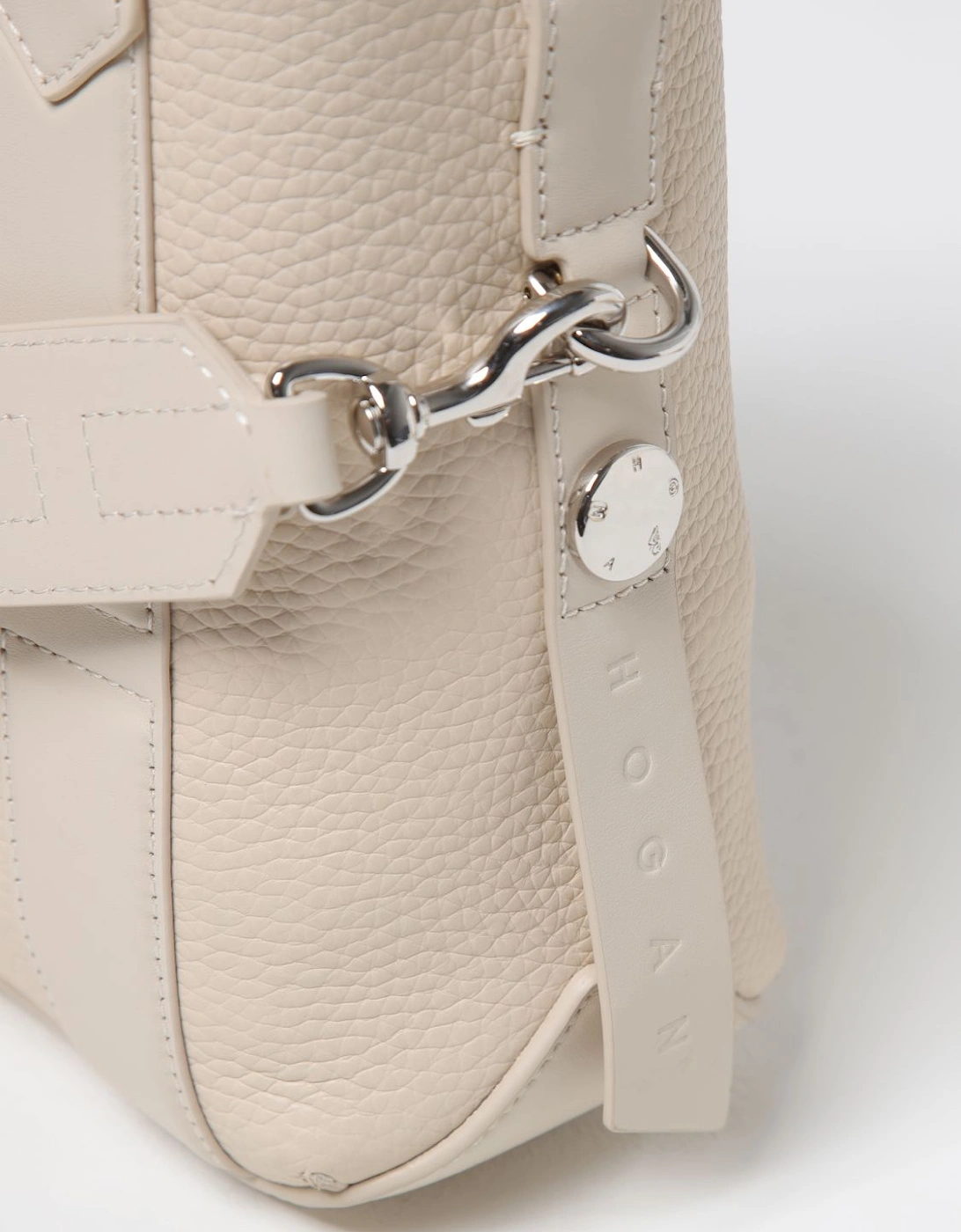 Small Leather Tote Handbag