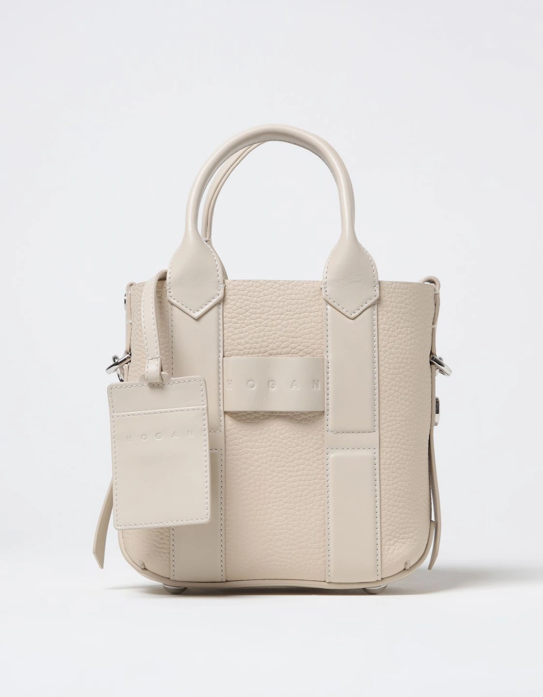 Small Leather Tote Handbag, 6 of 5