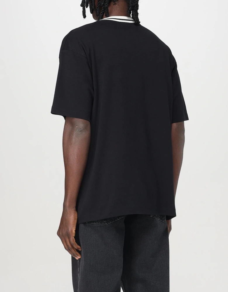 Ribbed Crew Neck TShirt