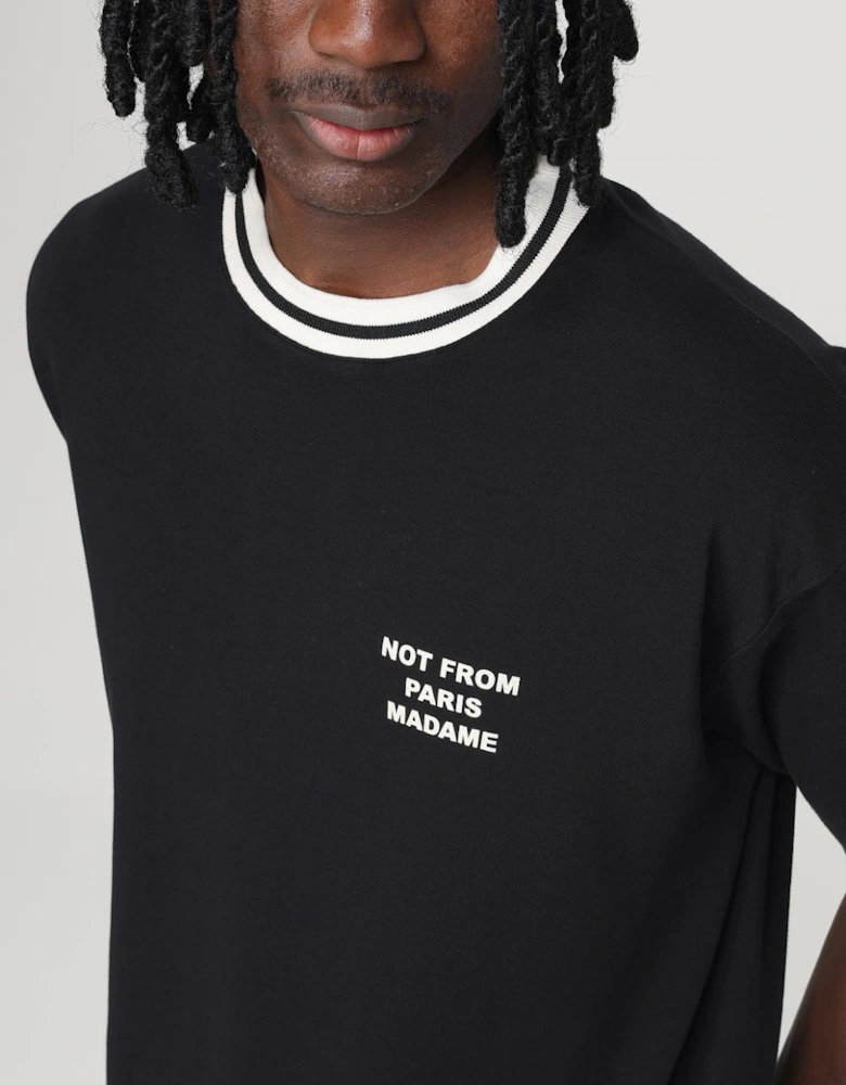 Ribbed Crew Neck TShirt