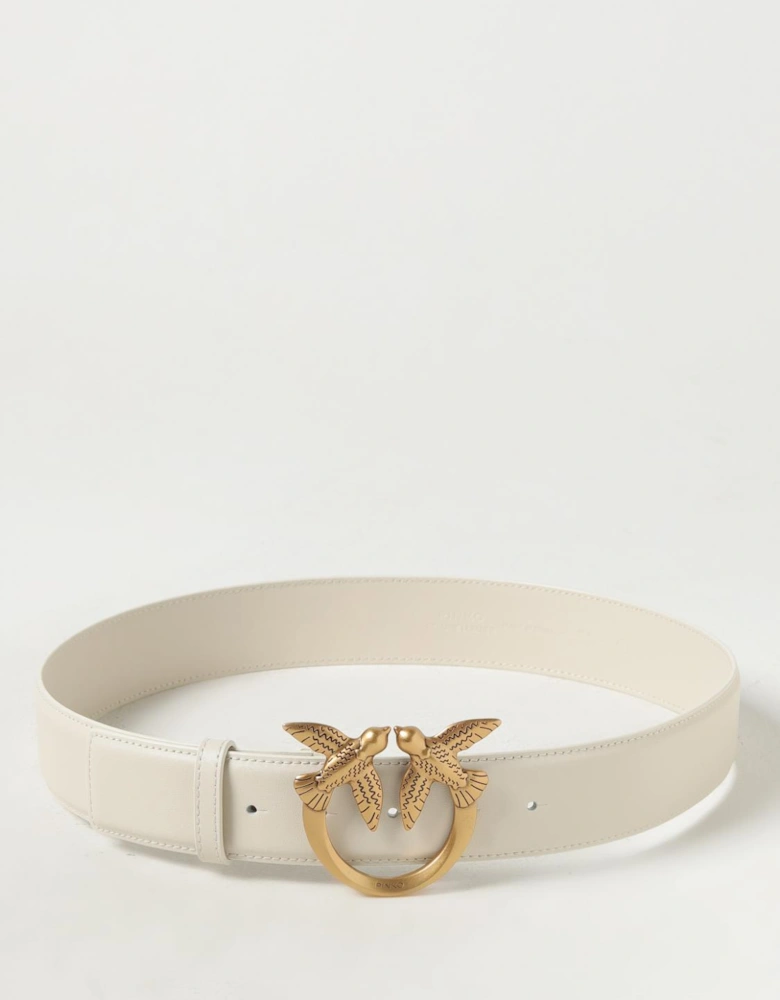 Love Birds Leather Belt