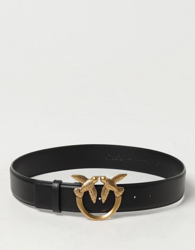 Love Birds Leather Belt