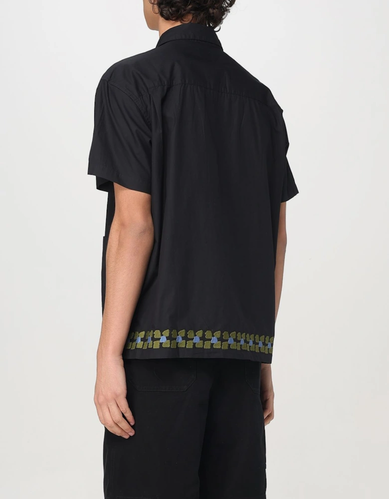 Embroidered Short Sleeve Shirt