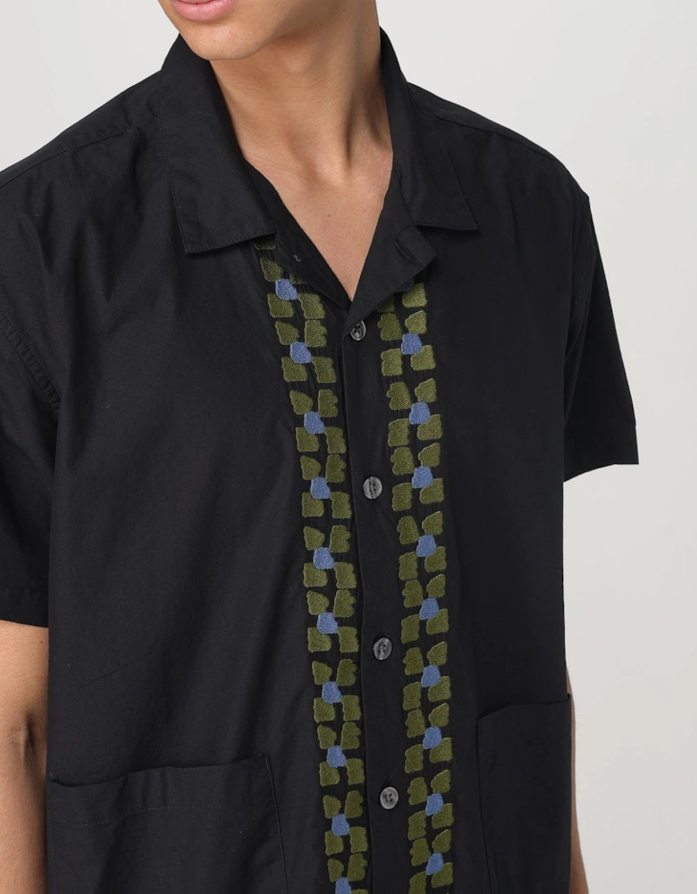 Embroidered Short Sleeve Shirt