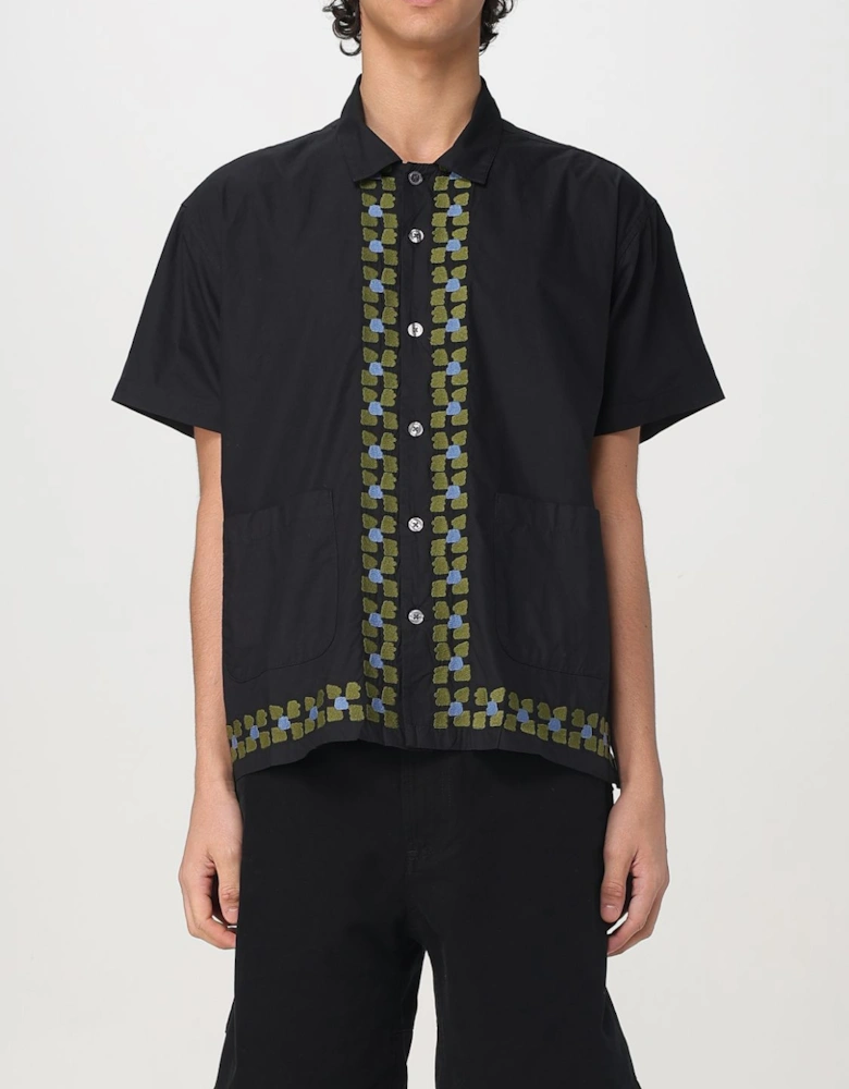 Embroidered Short Sleeve Shirt
