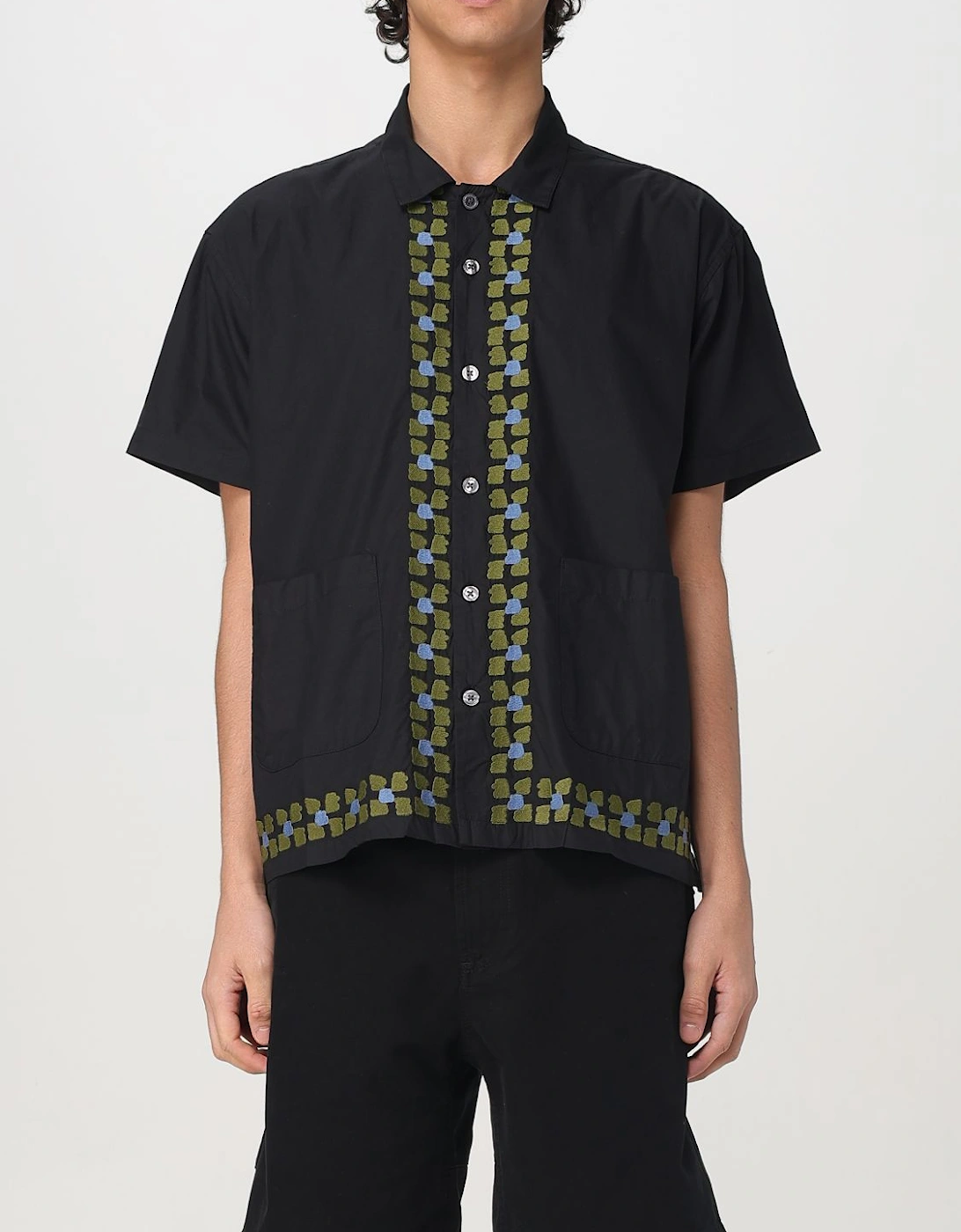 Embroidered Short Sleeve Shirt, 4 of 3