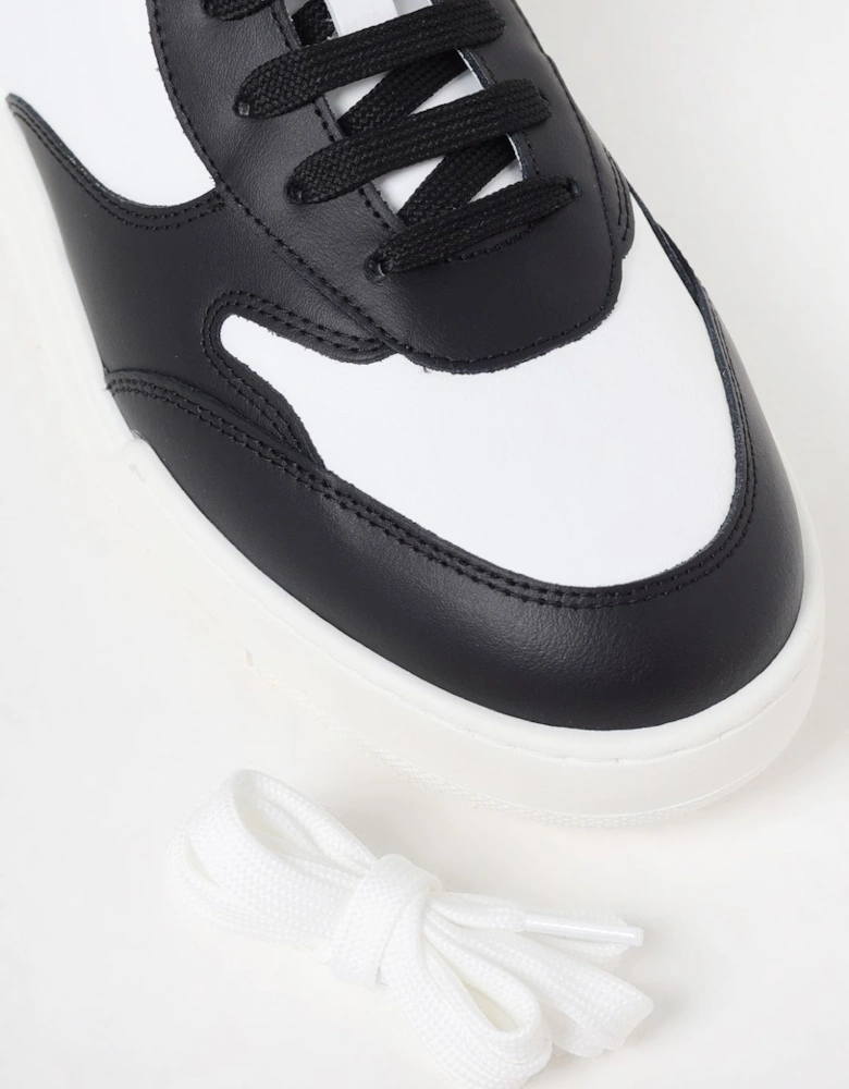 Couture Leather Sneakers