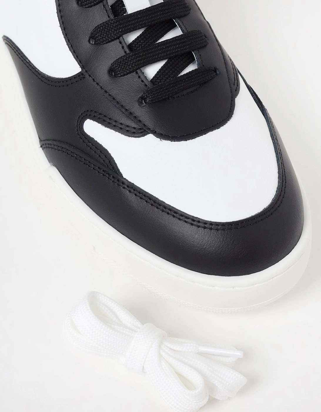 Couture Leather Sneakers