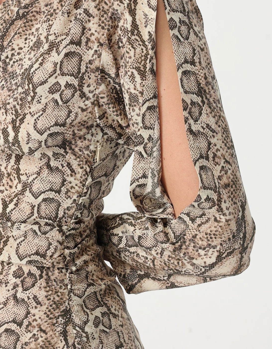 Printed Mini Dress