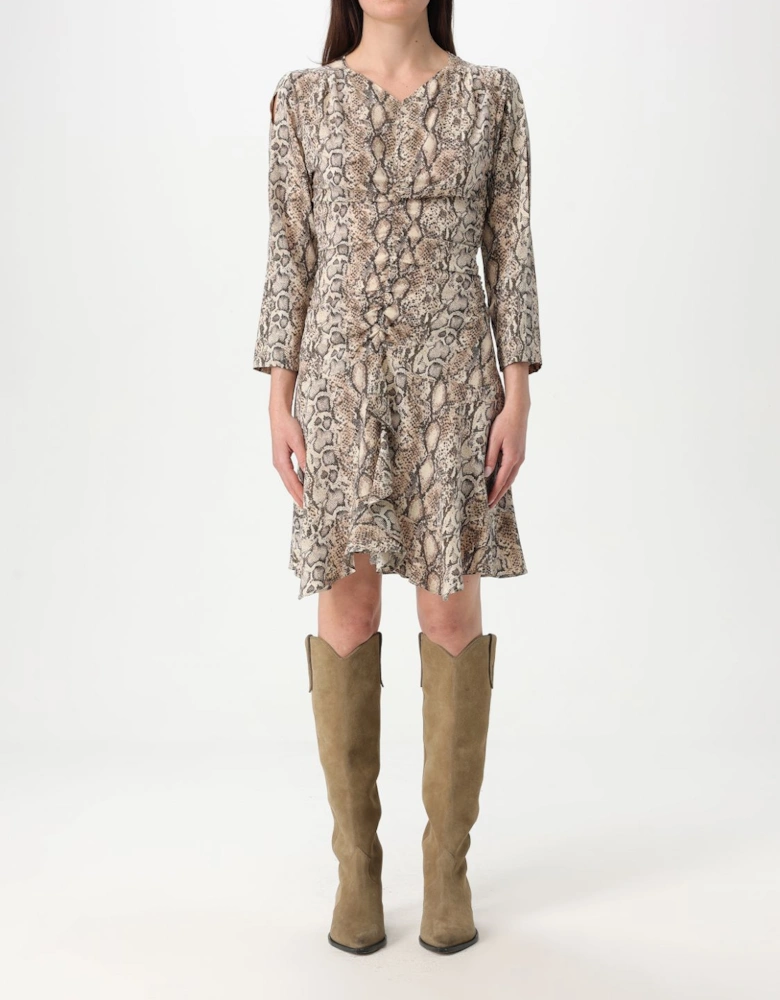 Printed Mini Dress