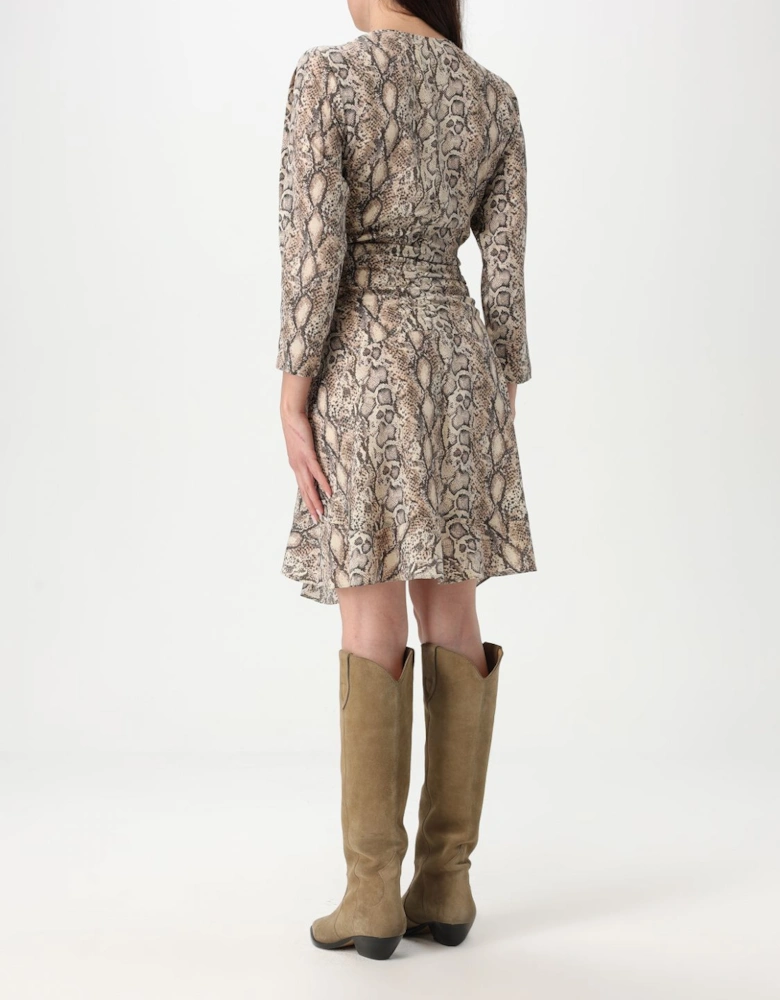 Printed Mini Dress