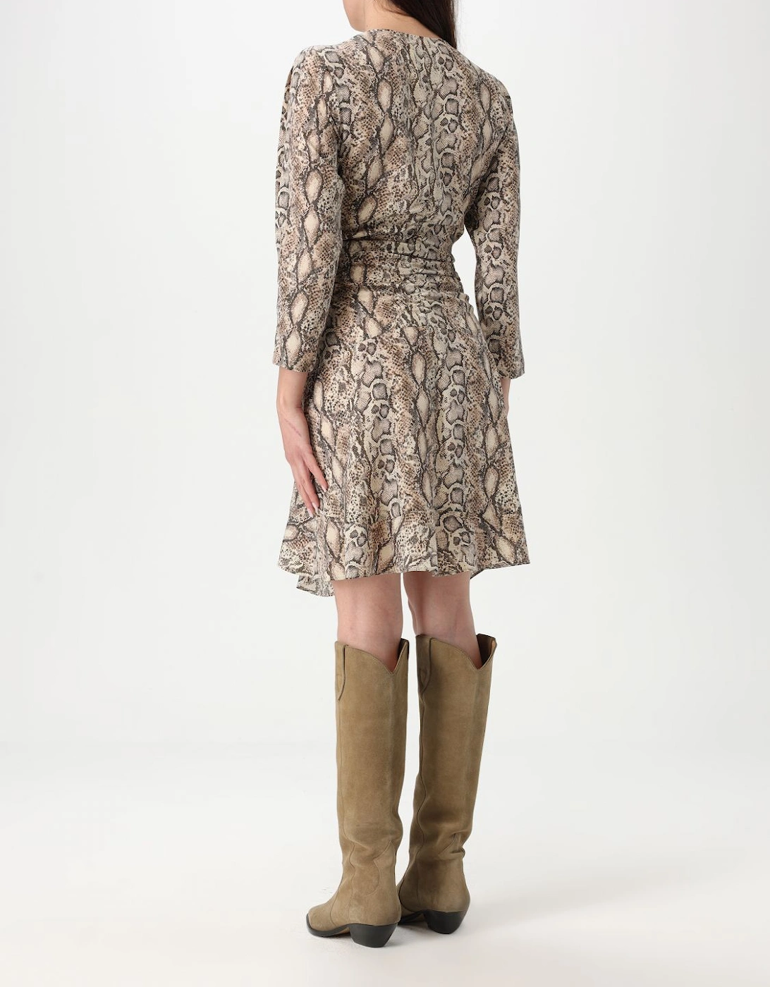 Printed Mini Dress